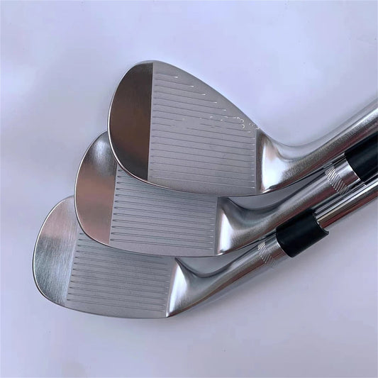 3PCS M9 Silver Wedges Clubs Golf 48/50/52/54/56/58/60/62 R/S Steel Shafts Including Headcovers Quick Shipping