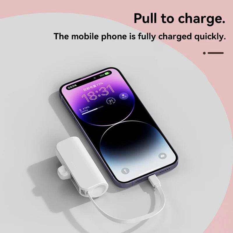 Power Bank with Stand Compatible with iPhone Android External Battery